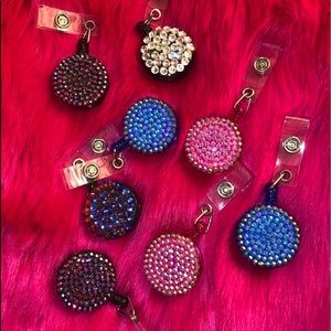 Rhinestone IID bagdge